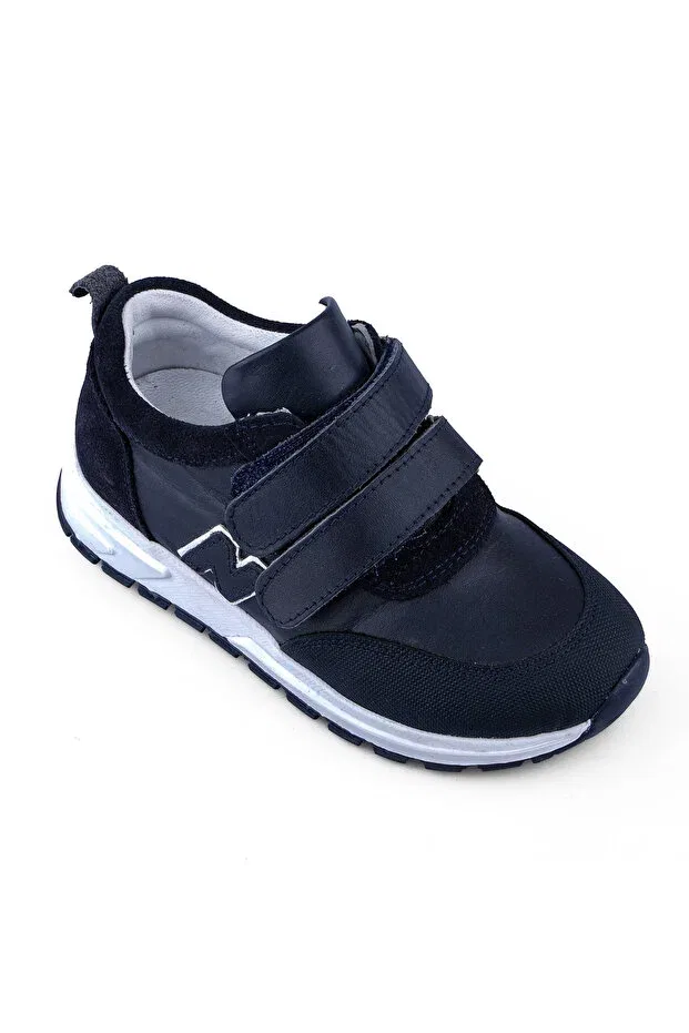 Детские ортопедические спортивные туфли для девочек Ortoplus, Navy Blue — фото 3