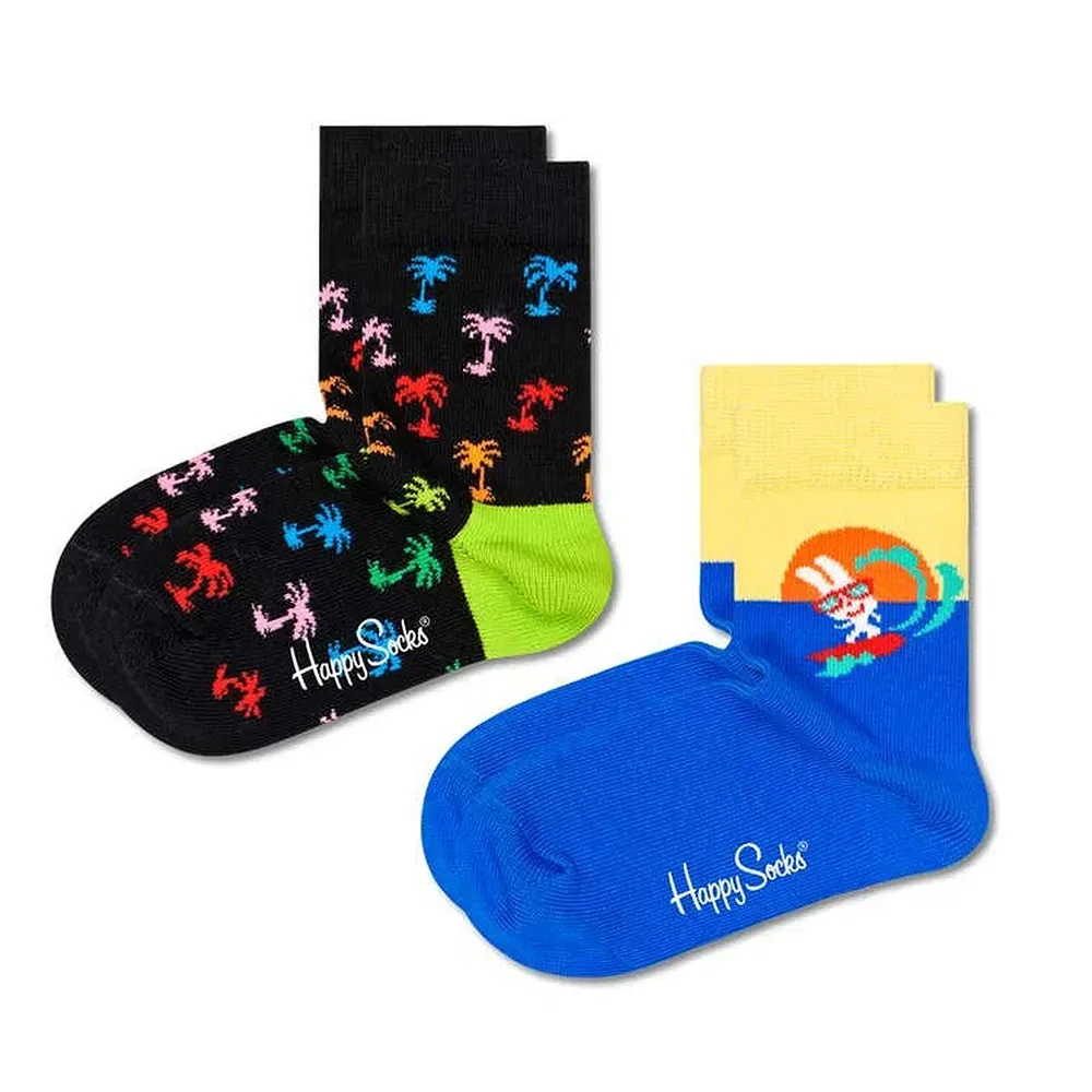 Носки Surfers Paradise 2 пары Happy Socks, мультиколор