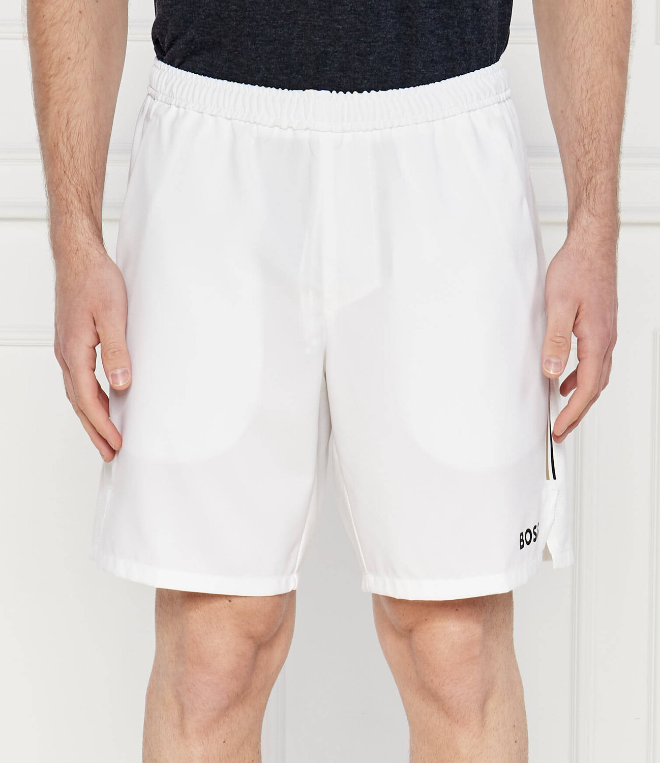

Спортивные шорты BOSS GREEN Regular Fit, белый