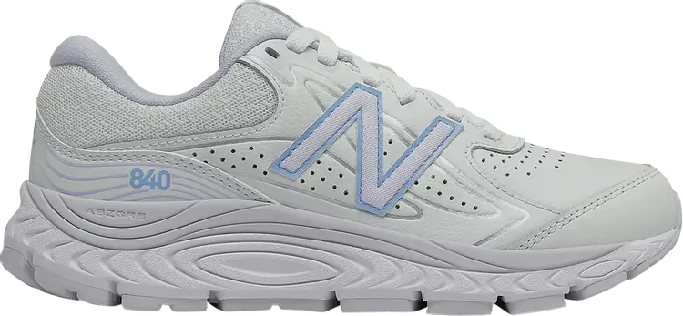 

Кроссовки New Balance Wmns 840v3 'White Silent Grey', белый