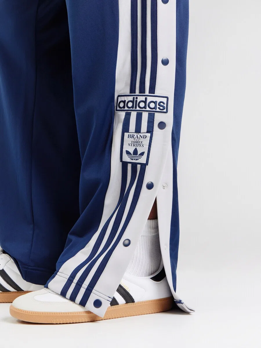 Брюки ADIDAS ORIGINALS свободного кроя 'ADIBREAK' цвета морской волны — фото 3