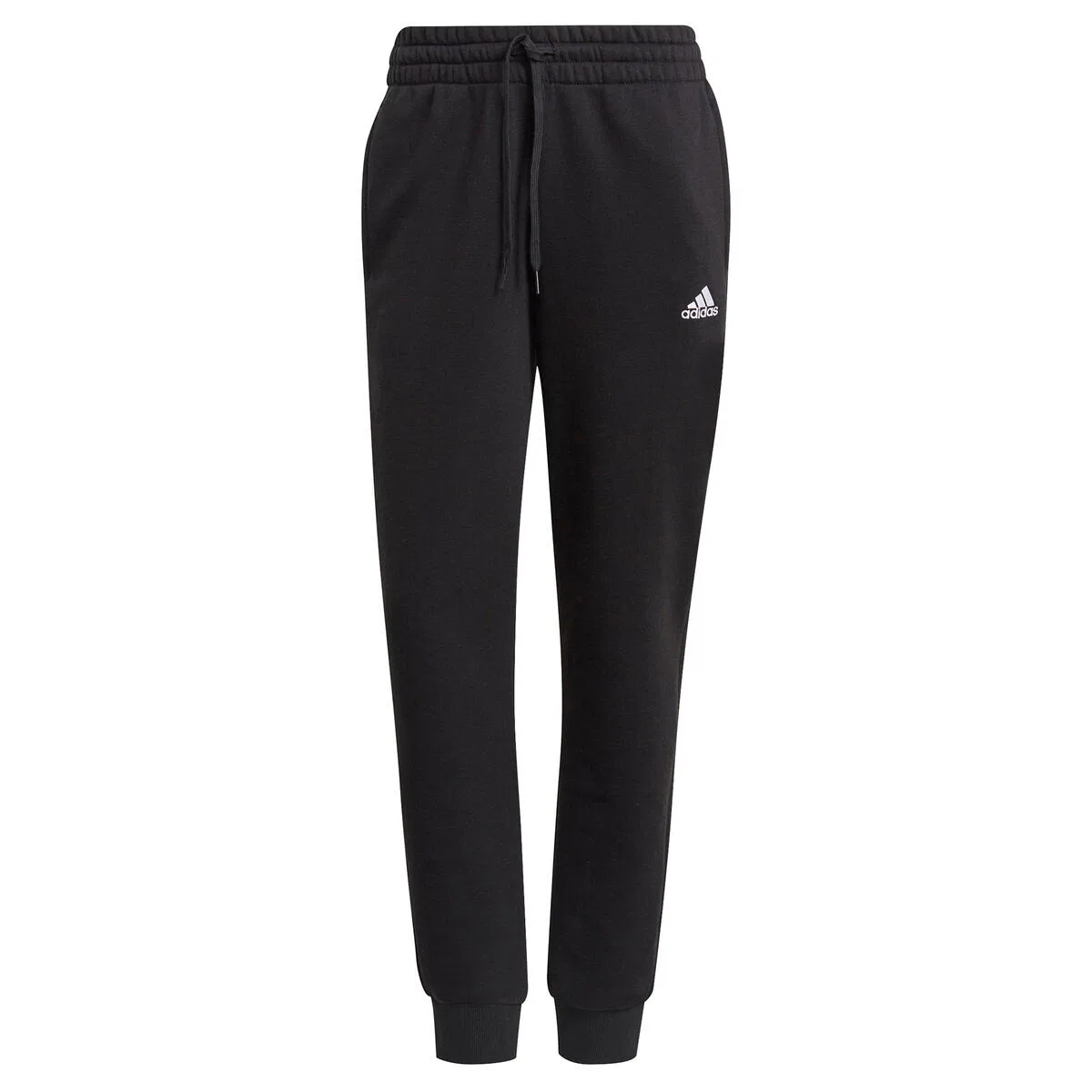 Женские спортивные брюки с логотипом adidas Essentials Slim, Adidas, Черный Белый