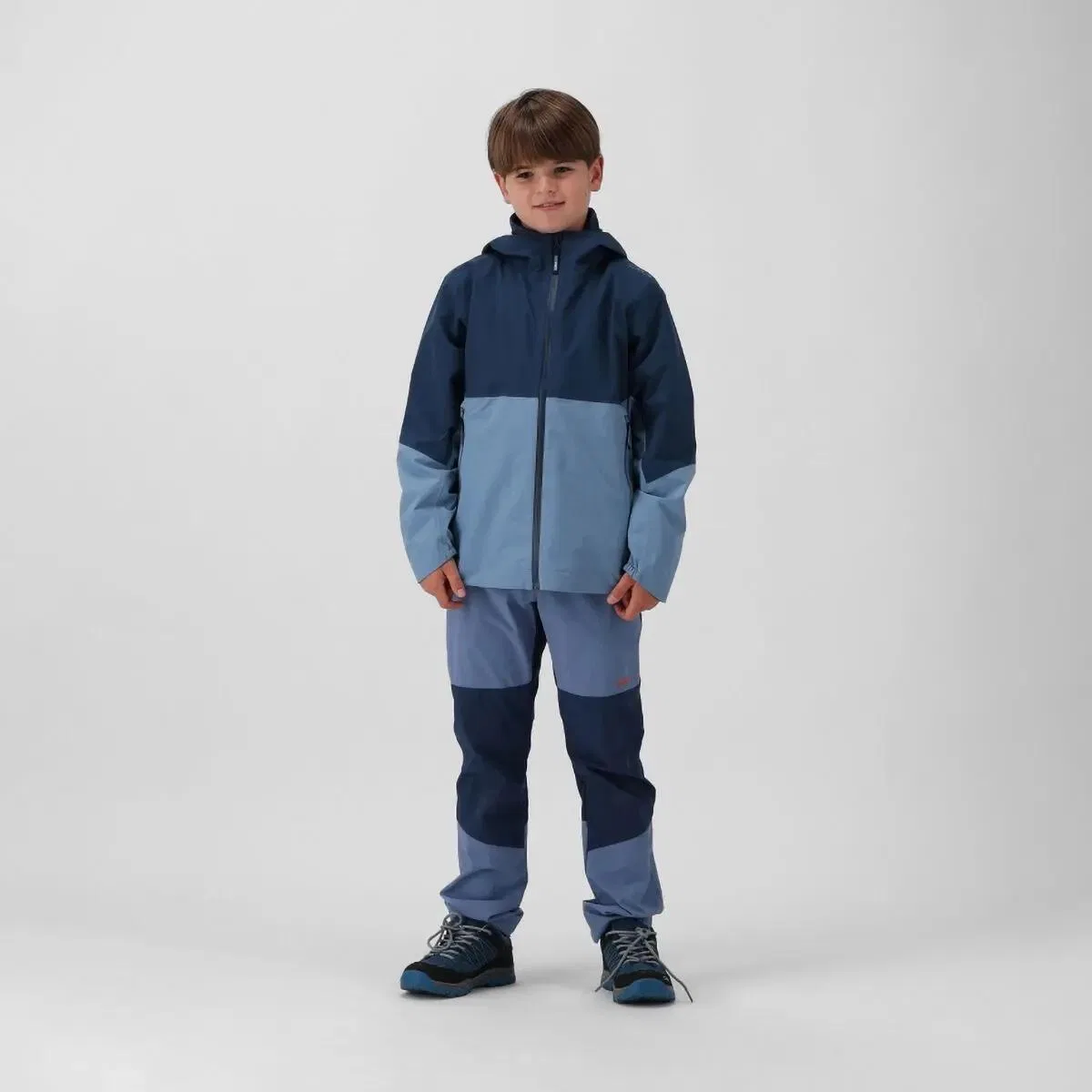 Детская ветрозащитная куртка Unlimitech Cmp, Konigsblau Pastellblau Mediterranes Blau — фото 2