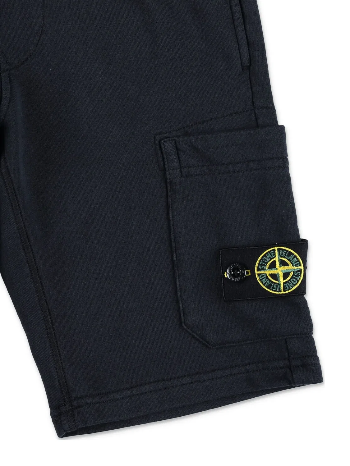Шорты с компасным значком Stone Island, черный — фото 3