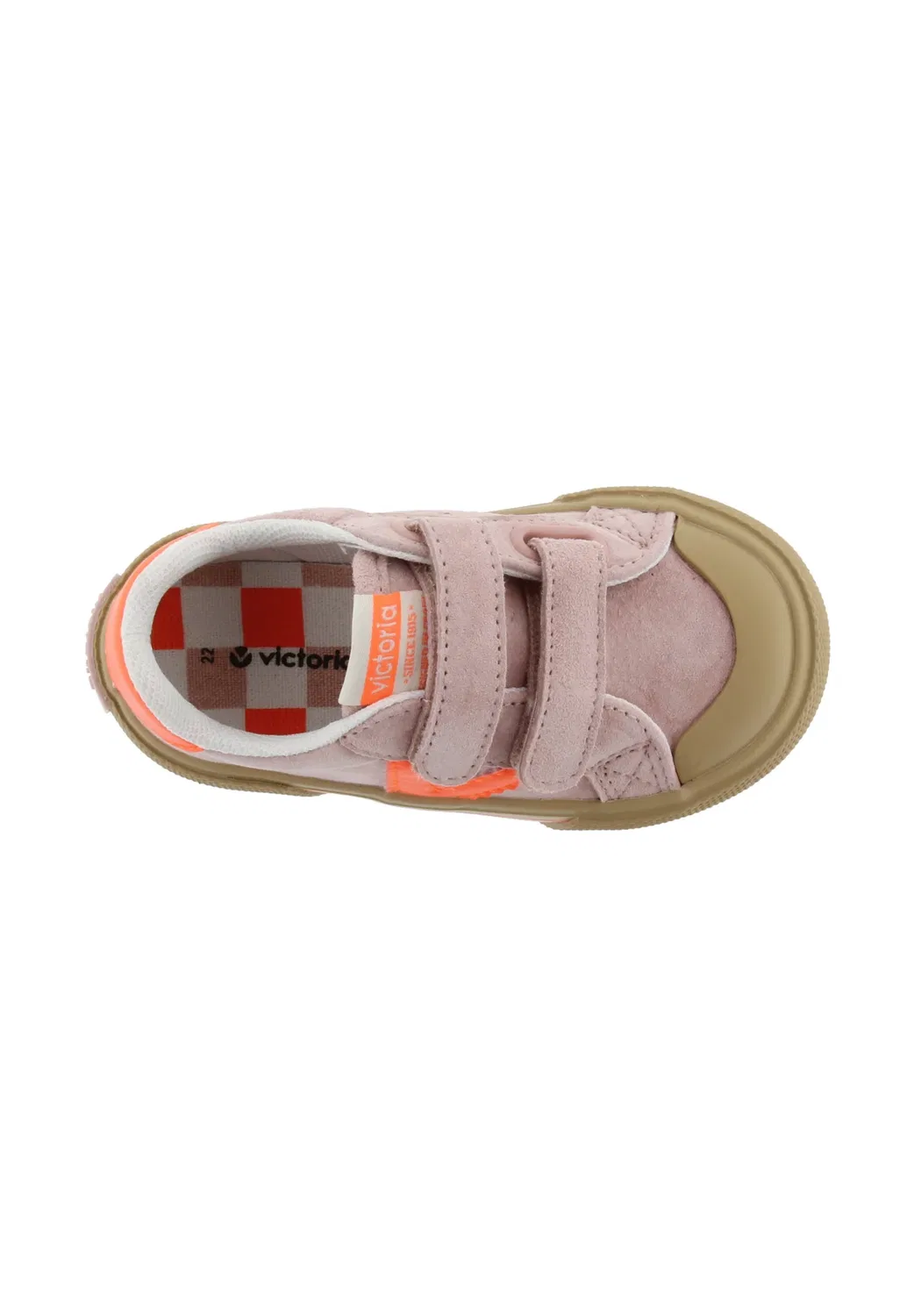 Детские кроссовки Tribu low Victoria Shoes, Nude — фото 3