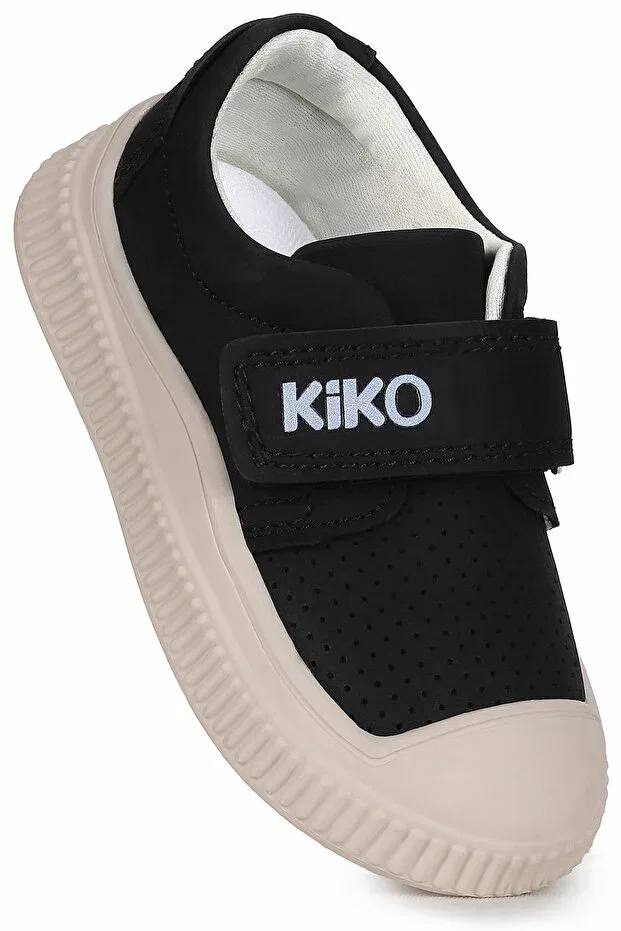 Детские повседневные туфли на липучке Squa Kiko Kids, Черный
