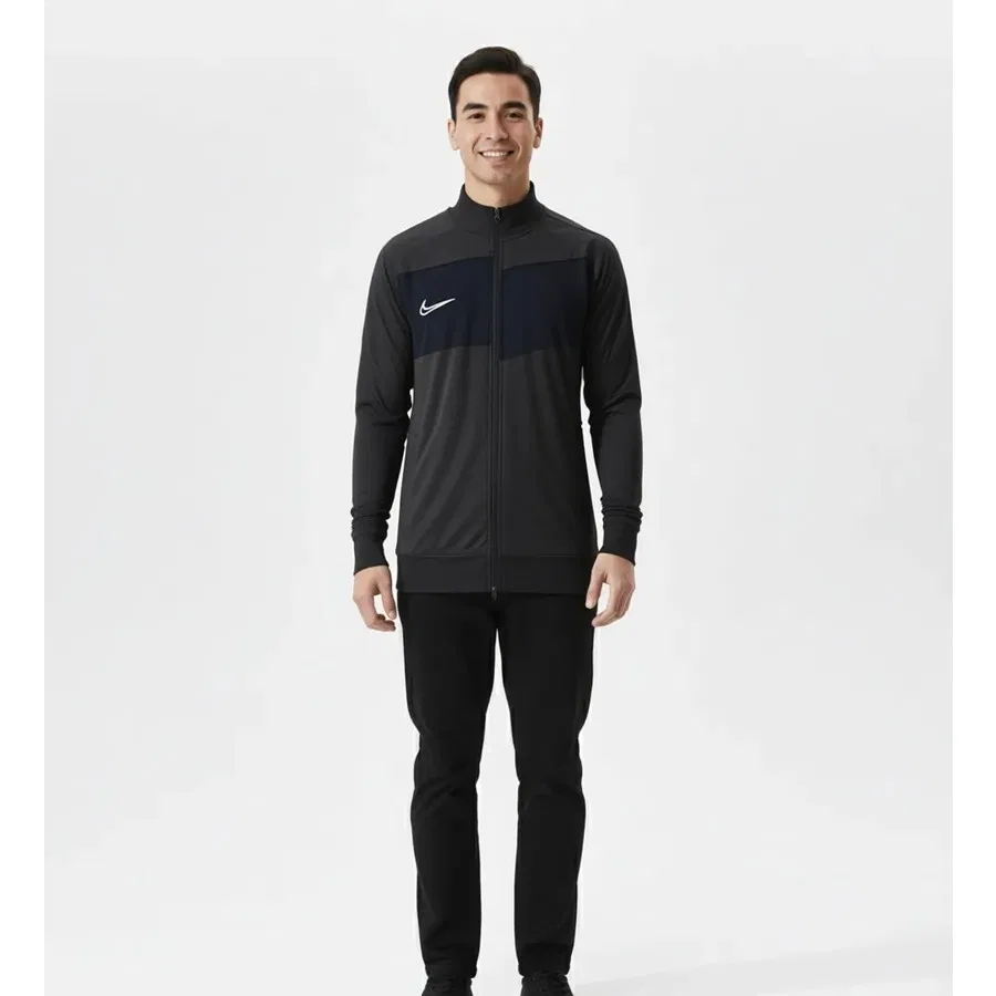 Свитшот с высоким воротом Nike Dry Academy, M, Дымчатый — фото 3