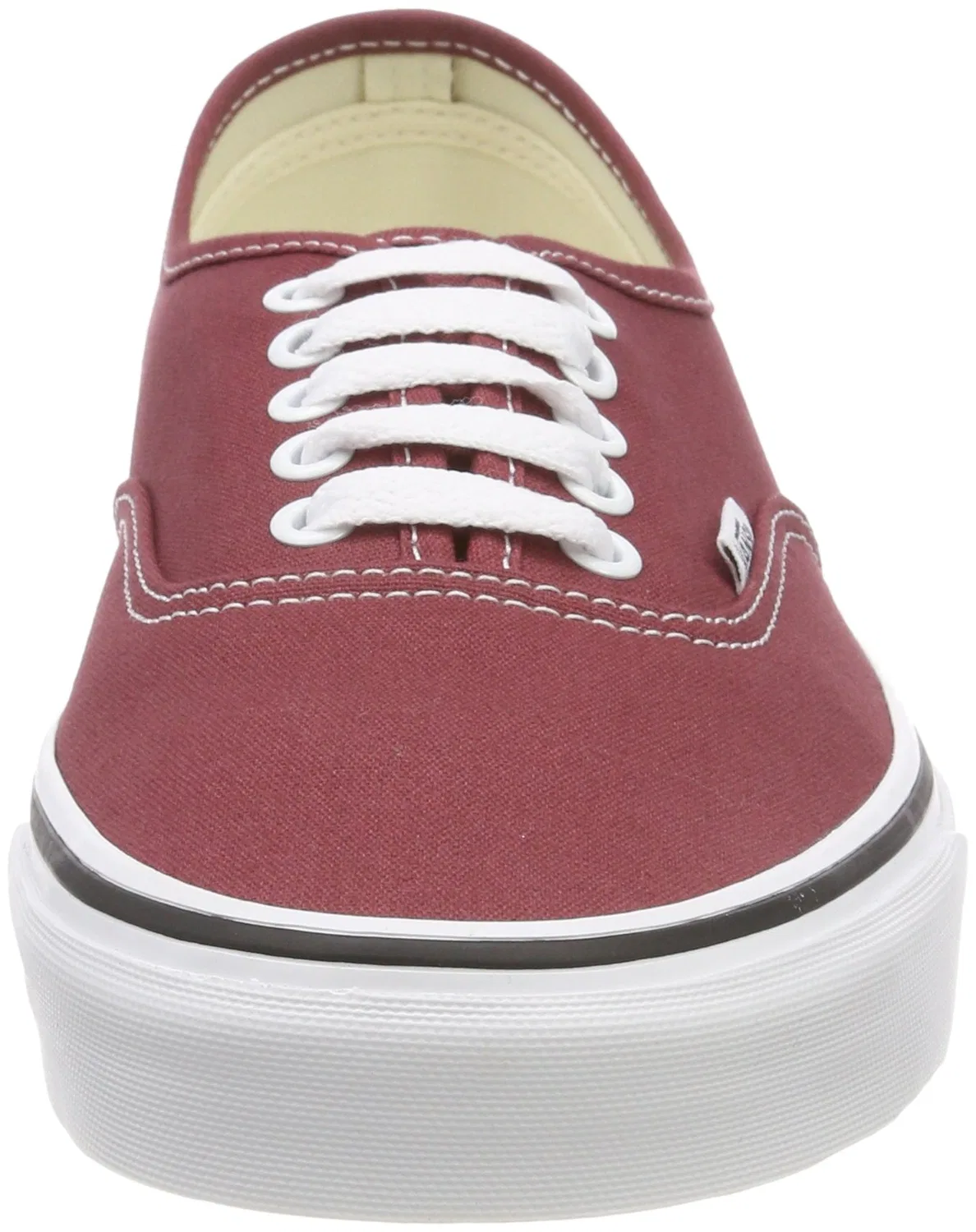 Детские Кроссовки Vans Authentic, Red Apple Butter True White — фото 2