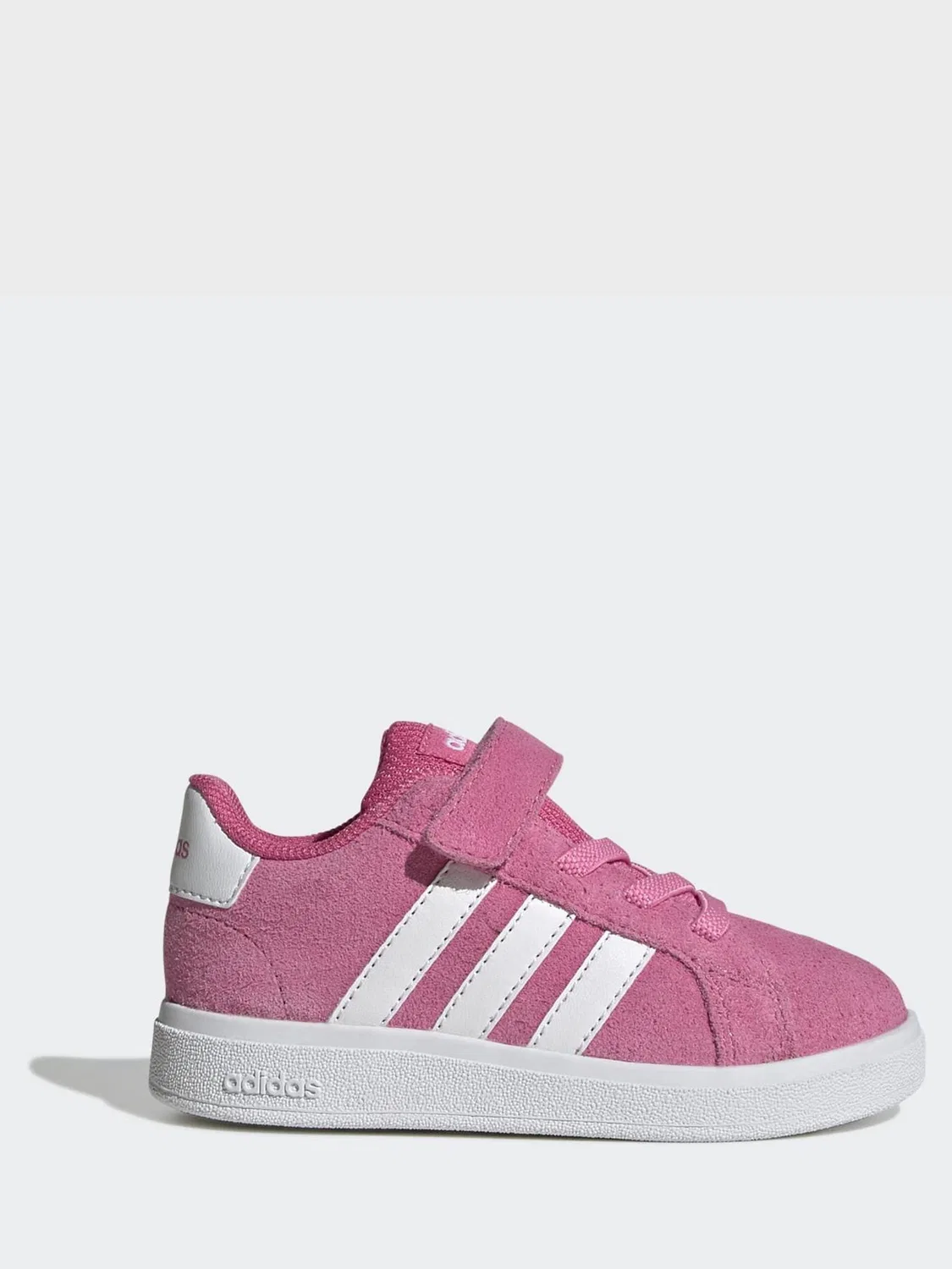 Кроссовки с эластичными шнурками adidas Grand Court 2.0, розовые