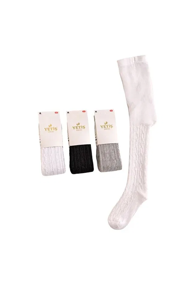 Детские колготки хлопковые комплект 3 шт Yetiş, Multicolor