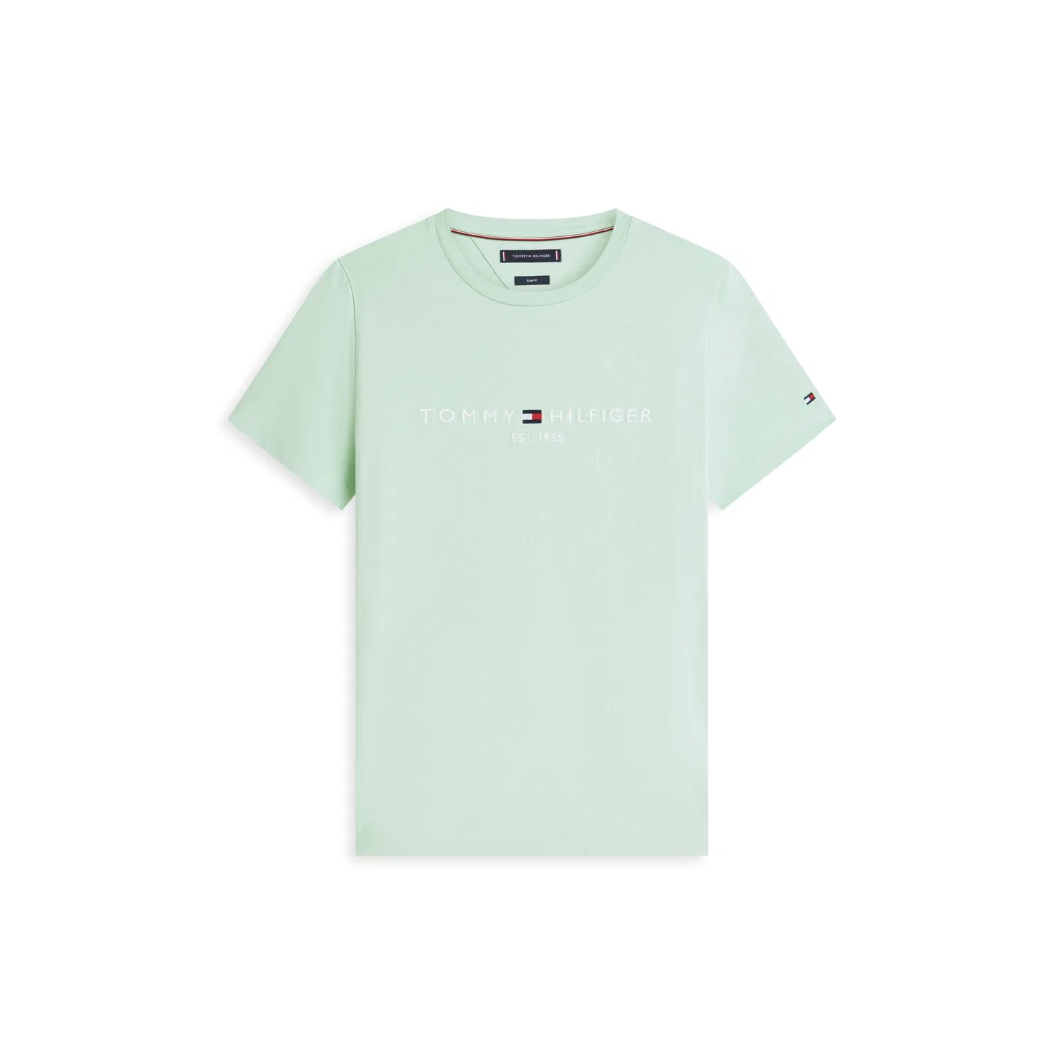 Мужская футболка с логотипом Tommy Hilfiger, Crushed Mint — фото 4
