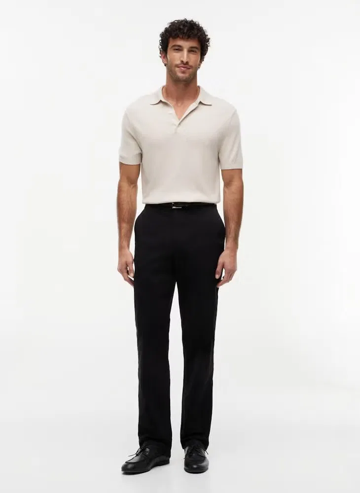 Брюки чиносы свободного кроя Dover Tommy Hilfiger, черный — фото 4