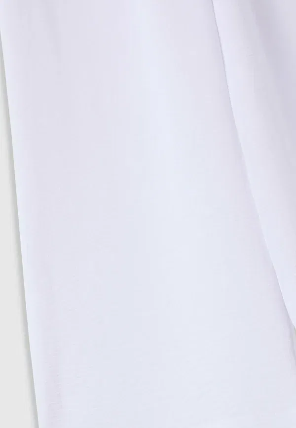 Брюки из полиэстера Pantalone lungo tinta unita Terranova, Bianco Ottico, белый — фото 3