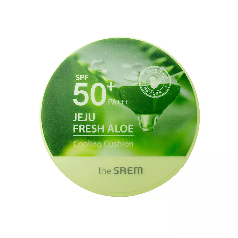 

Праймер для лица Jeju Fresh Aloe Cushion De Maquillaje The Saem, 12 гр