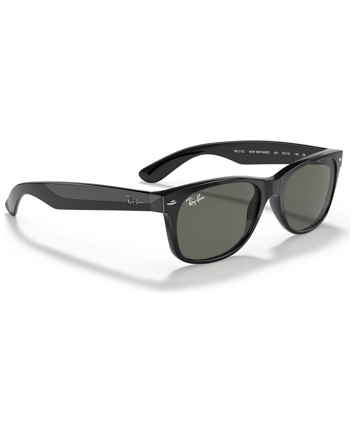 

Солнцезащитные очки, rb2132 new wayfarer color mix Ray-Ban, черный