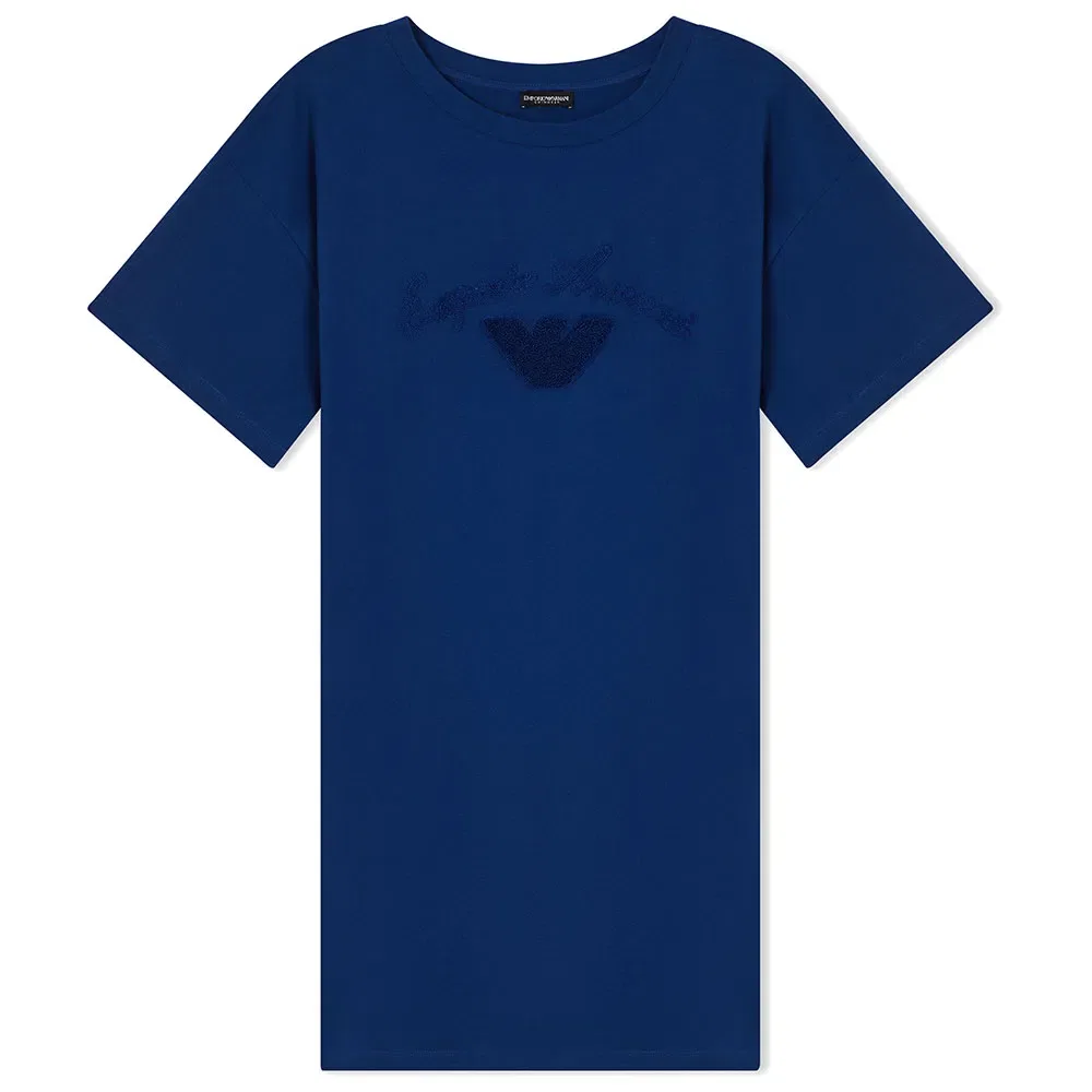Халат Emporio Armani, синий