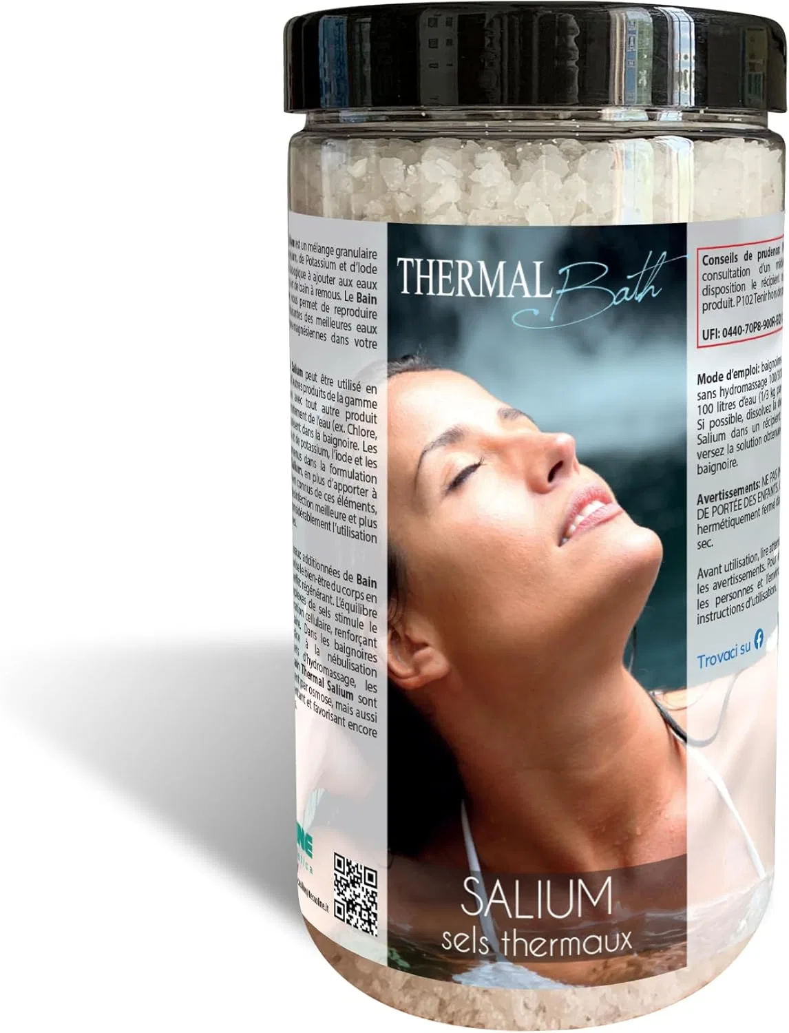 Соль для ванн Thermal Bath Salium, 1 кг Metacril