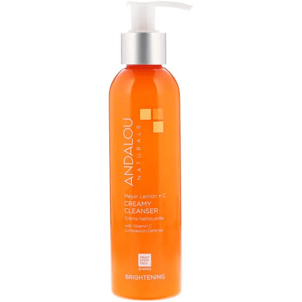 Крем-пенка Andalou Naturals Meyer Lemon C Brightening, 178 мл, осветляющая — фото 2