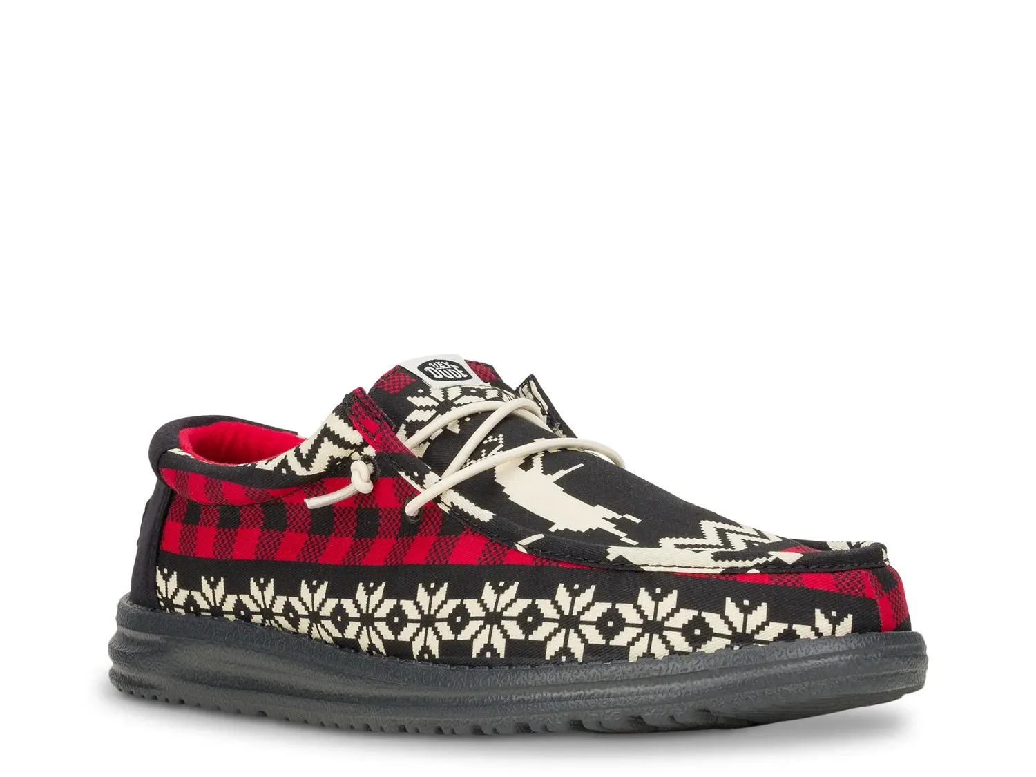 

Кроссовки HEYDUDE Wally Holiday Cheers Slip-On — мужские, черные