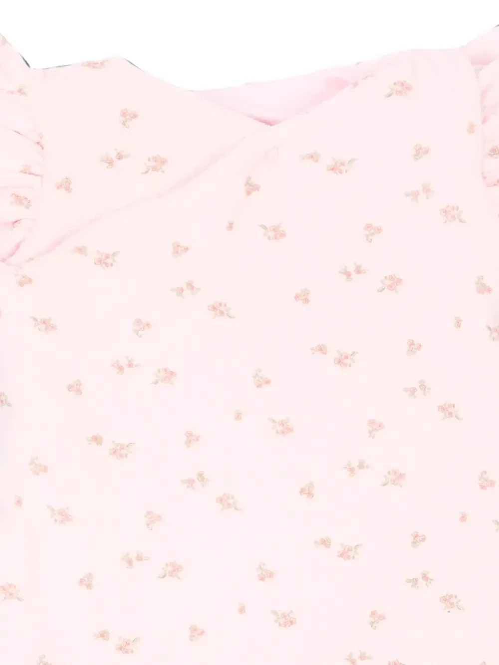 Спальный мешок с цветочным принтом и оборками Petit Bateau, розовый — фото 3