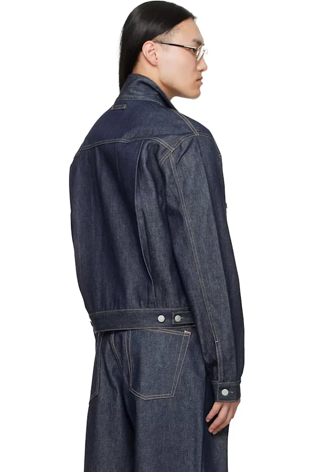 Indigo ryker u новая джинсовая куртка Acne Studios — фото 3