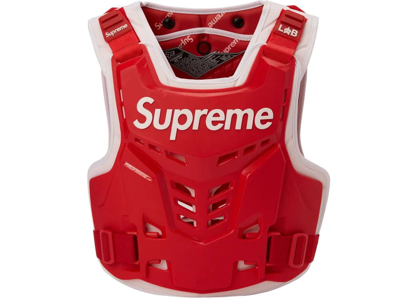Унисекс-жилет Fox Racing Proframe Roost Deflector Supreme, Red