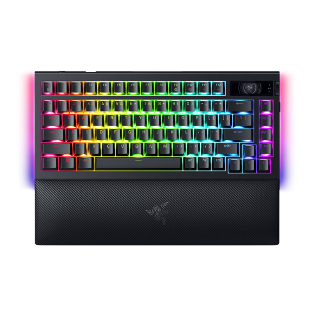 

Клавиатура игровая механическая Razer BlackWidow V4 Pro 75%, тактильные переключатели, черный