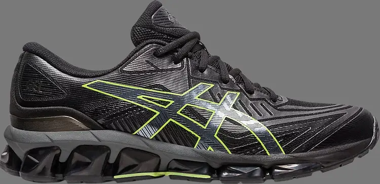 

Кроссовки gel quantum 360 7 'black neon lime' Asics, черный