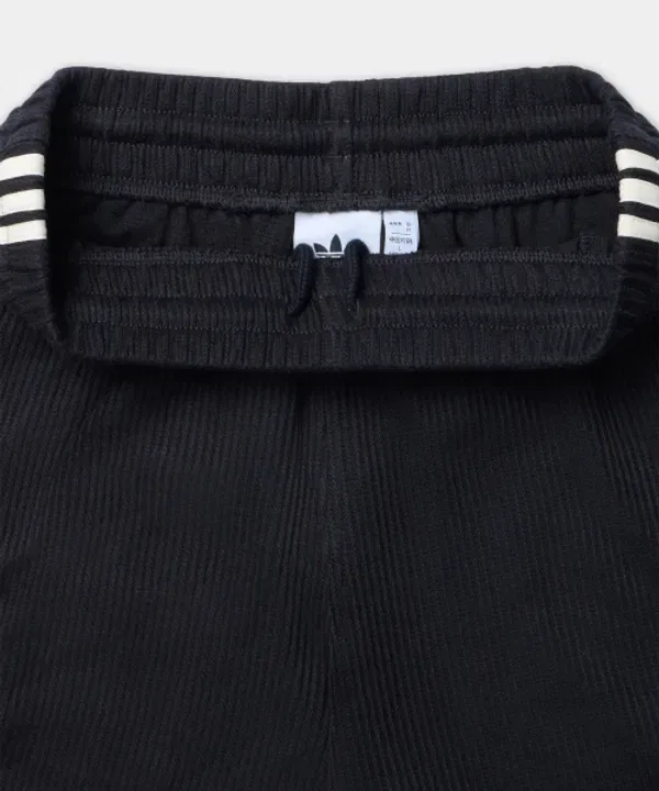 Шорты вафля короткие, не указана, Adidas, черный — фото 3
