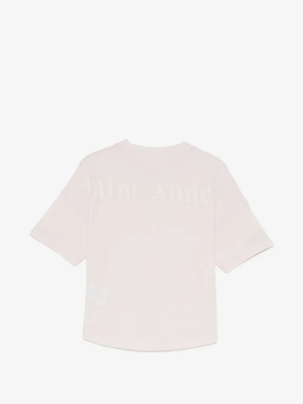 Футболка с воротником с логотипом Palm Angels Kids, розовый — фото 2