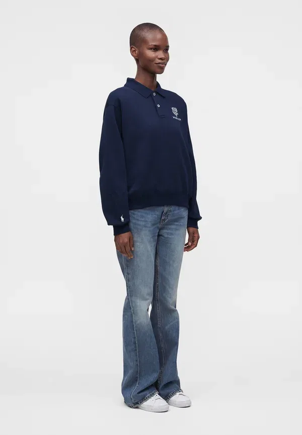 Толстовка Polo Ralph Lauren, темно-синий — фото 4