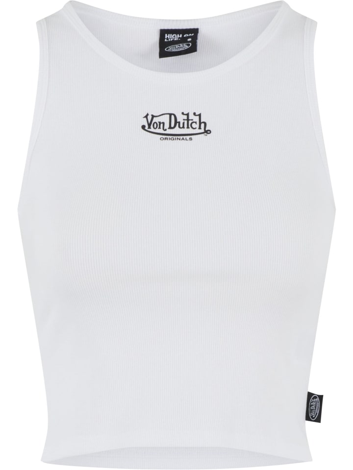 

Топ Von Dutch, белый