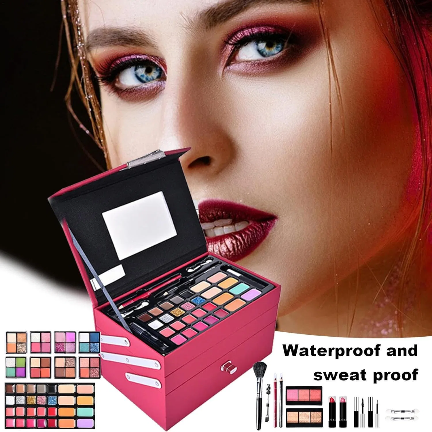 Набор косметики Professional Makeup Kit, 1 шт, случайный цвет — фото 4