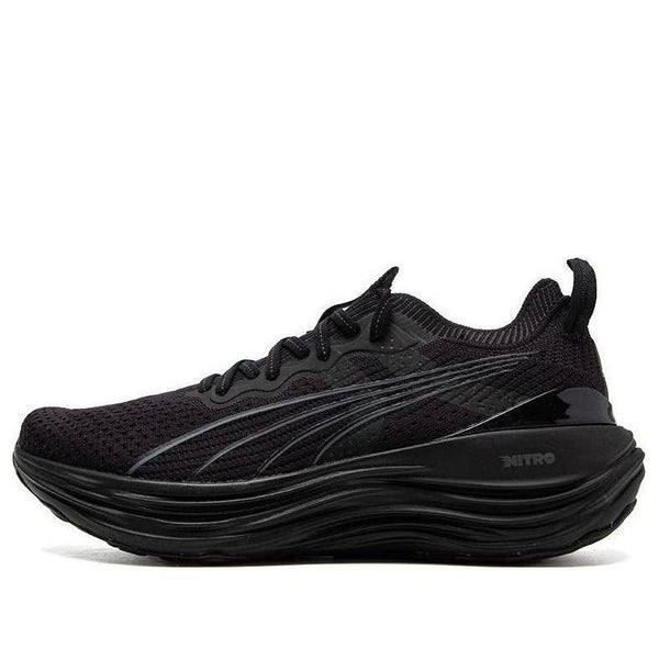 

Кроссовки foreverrun nitro knit 'black' Puma, черный