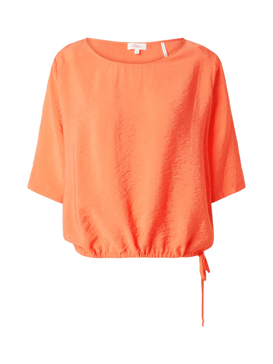 

Блузка с коротким рукавом s.Oliver Blouse, оранжевый