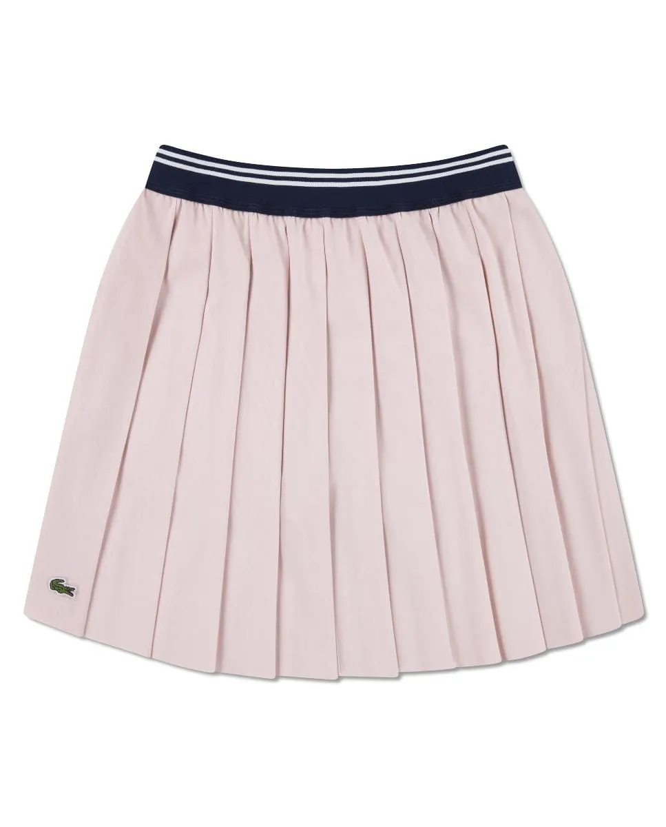 

Плиссированная юбка для девочки Lacoste, розовый