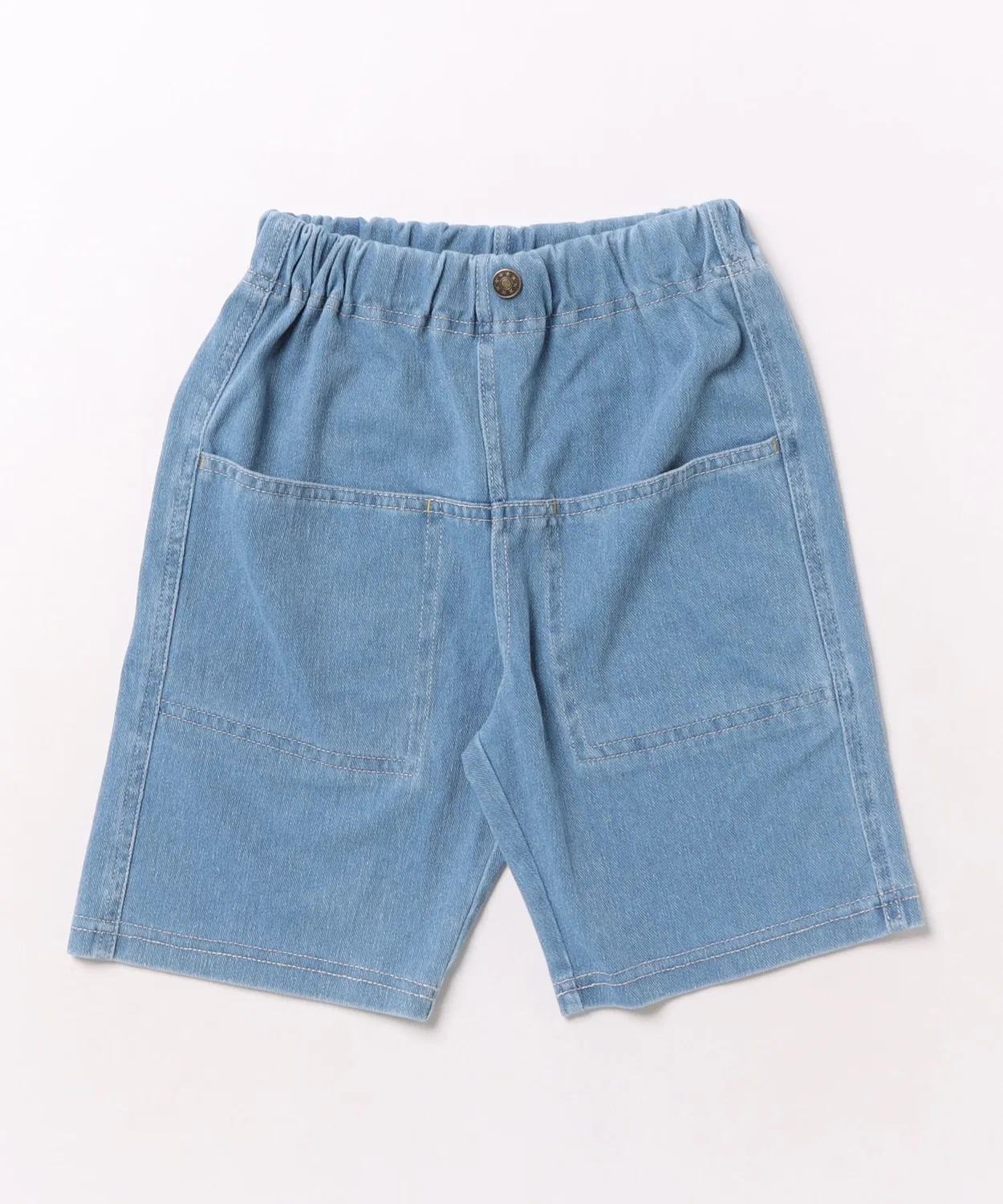 Детские джинсовые брюки из ниточного денима, длина 4/5 SKAPE, Blue