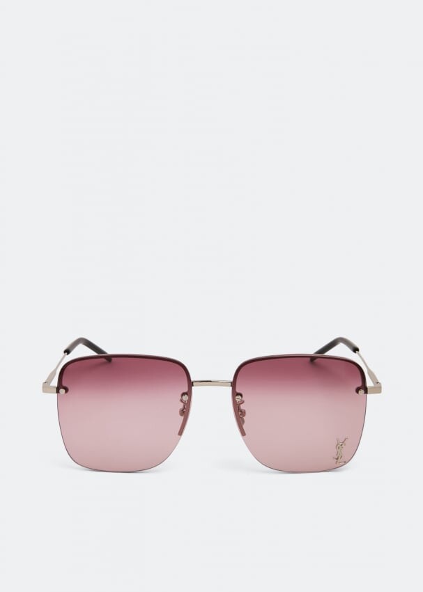 

Солнечные очки SAINT LAURENT Monogram SL 312 sunglasses, фиолетовый