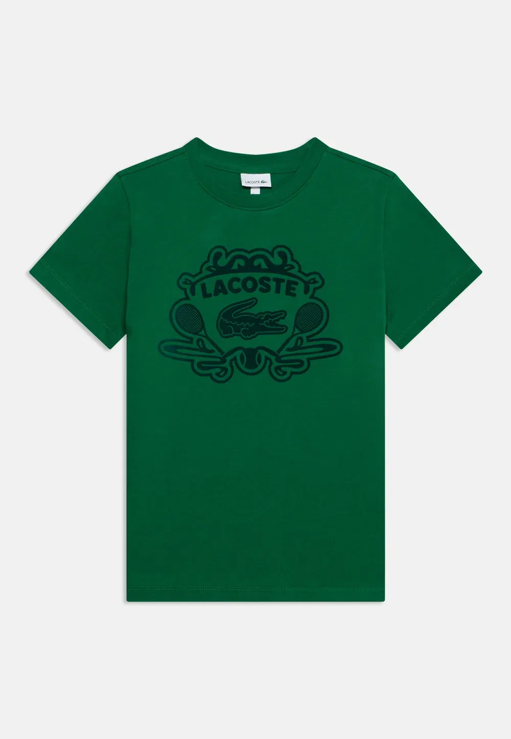 Футболка с бархатным покрытием - футболка с принтом Lacoste, Fairway — фото 3