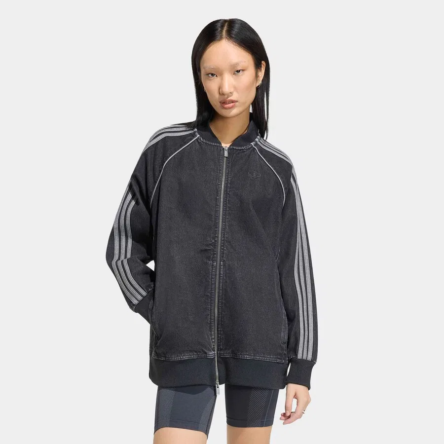 Куртка ADIDAS ORIGINALS Between-Season черного цвета — фото 2