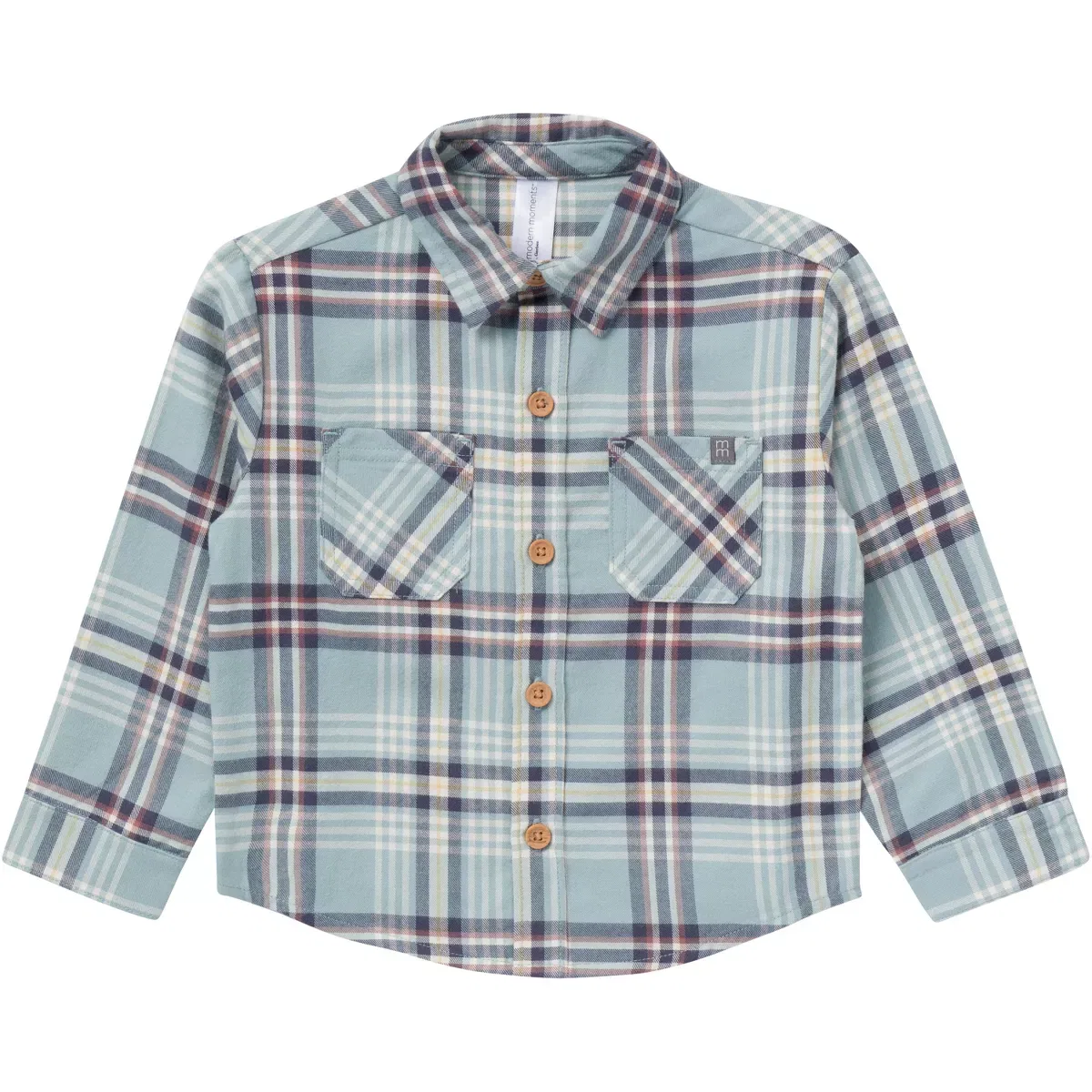 Детский комплект из рубашки и брюк с длинным рукавом Modern Moments by Gerber, Blue — фото 3