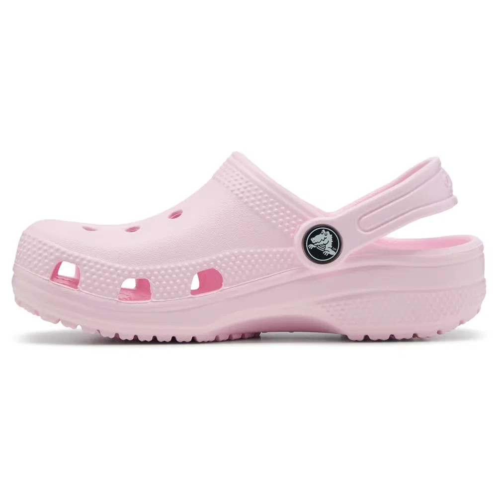 Классические детские сабо Crocs, Pink Milk — фото 3