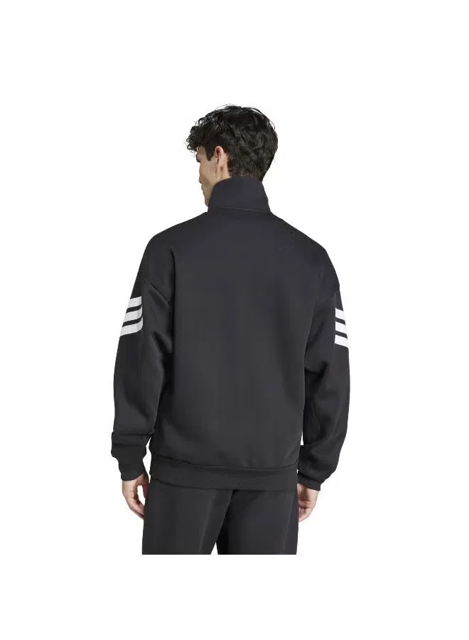 Куртка спортивная с длинным рукавом Future Icons Adidas, черный — фото 3