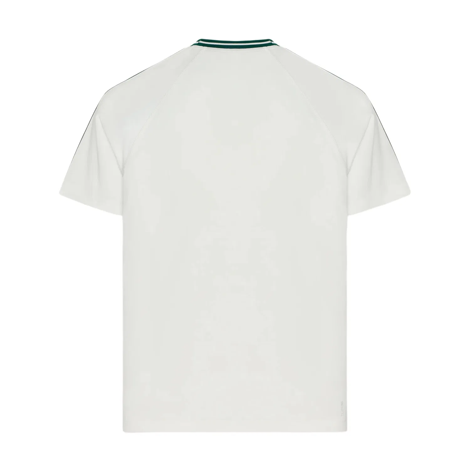 Мужская футболка с быстросохнущей тканью Tennis Style Collection Adidas Originals, Jade White/Forest Green — фото 3