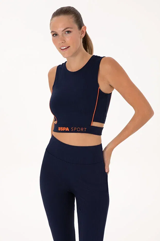 Женское бюстье без рукавов U.S. Polo Assn., Navy Blue — фото 3