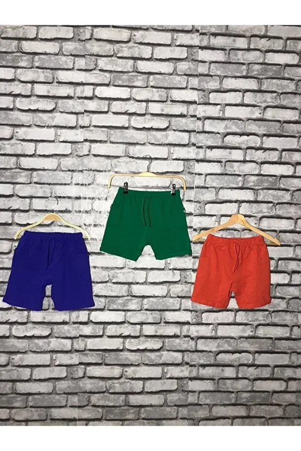 Детские шорты для девочек хлопковые Triple Combed Cotton Kids Shorts Twins Tailors, Sax Blue