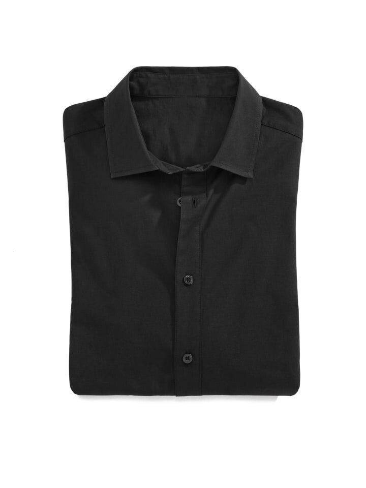 

Рубашка с длинным рукавом John Devin, черный