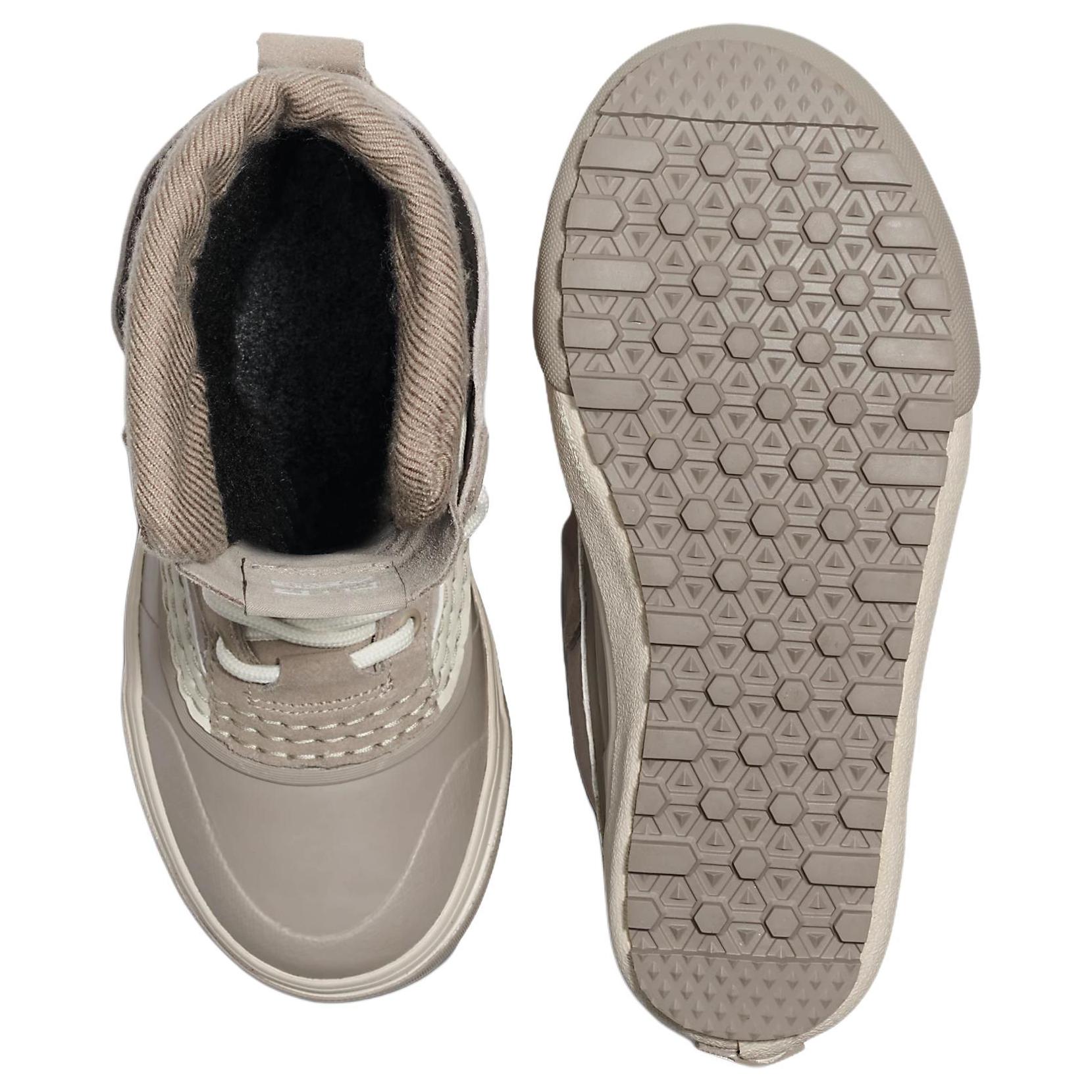 Водонепроницаемые и износостойкие унисекс снегоступы Vans, цвет хаки коричневый/розовый сахарная вата — фото 3
