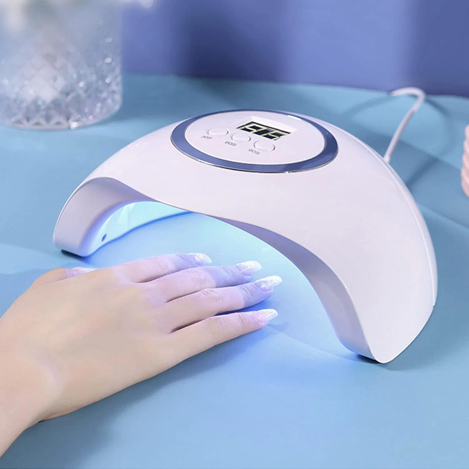 Профессиональная LED-лампа для сушки гель-лака EMUKOEP 48 Вт Emukoep — фото 2
