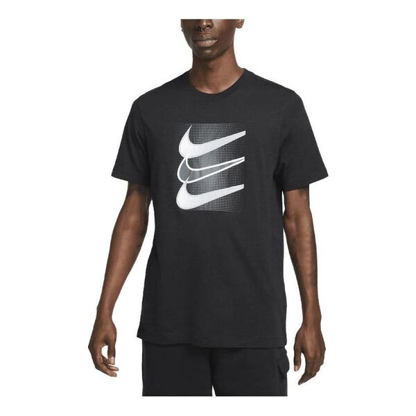 

Футболка спортивная одежда футболка с коротким рукавом Nike, черный